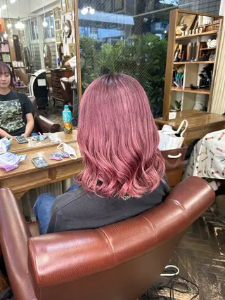 カラー レディースショート カットモデル募集🌟のヘアスタイル