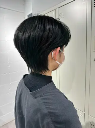ショート ショート・ウルフ✂︎ 安住有咲子のヘアスタイル