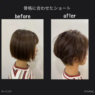 ショート 植野/新宿 高田馬場のヘアスタイル