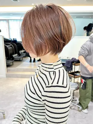 ショート カラー 表参道/ショート特化 /似合わせ/荒砂のヘアスタイル