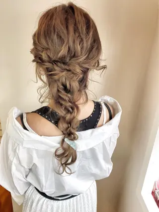 ロング ヘアアレンジ TAKAHASHI LEAPSのヘアスタイル