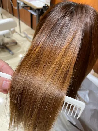 ロング カラー 木村 佑季のヘアスタイル