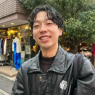 ショート パーマ メンズ ボブハイトーン🦖 デザインMAMIのヘアスタイル