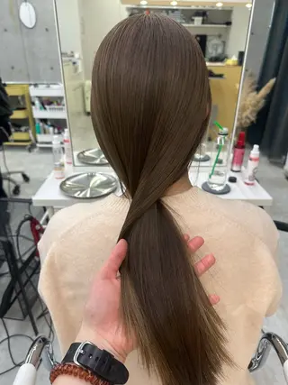 ロング カラー MAI/髪質改善/ 幹細胞トリートメントのヘアスタイル