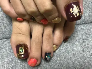 ネイル 佐藤 ゆうのネイルデザイン
