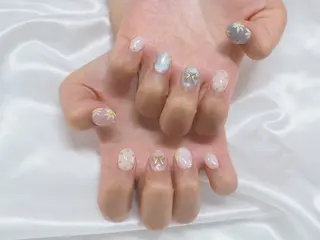 ショート 中道 彩花のネイルデザイン