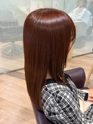 ロング 中村 優奈のヘアスタイル