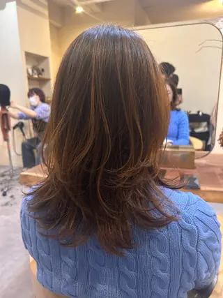 セミロング ✨透明感カラー✨ ｋａｅｄｅのヘアスタイル
