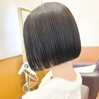 ミディアム カラー ヘアアレンジ キッズ さわ きょうすけ/ ボブ髪質改善ショートのヘアスタイル