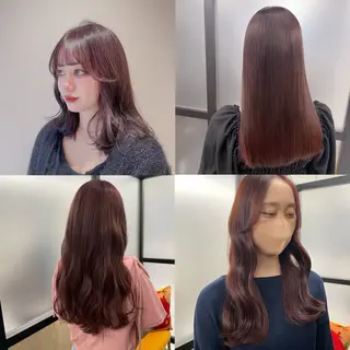 ロング カラー 𝑺𝒂𝒌𝒊 🩶マンツーマン施術のヘアスタイル