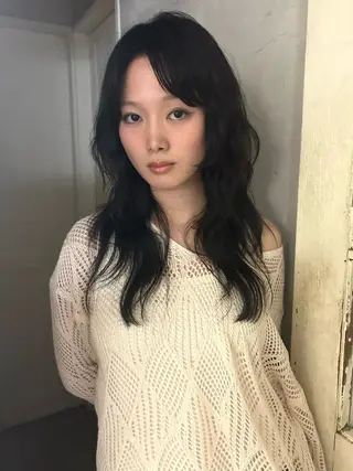 ロング 大阪/堀江/ いわもと　りゅうやのヘアスタイル