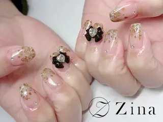 ショート 自爪育成/zina/ KIMIのネイルデザイン