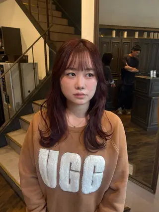 カラー Luce川崎 sayaのヘアスタイル