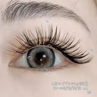 マツエク・マツパ ai__lash__ artistのマツエク・マツパデザイン