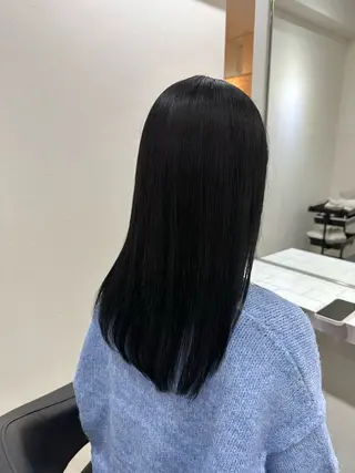 ロング カラー 銀座/ヘアセット/ 島村美帆のヘアスタイル