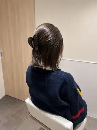 ミディアム カラー カット⌇艶カラー 🫧⌇Nanahoのヘアスタイル