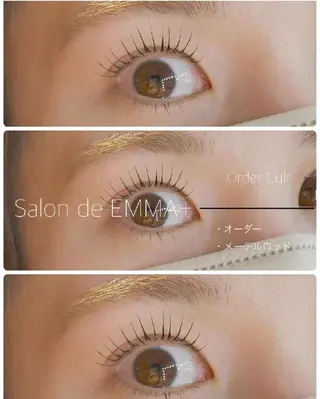 マツエク・マツパ EMMA plus.のマツエク・マツパデザイン