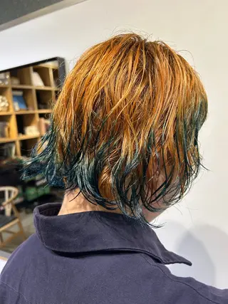 ミディアム アワタケ リンのヘアスタイル
