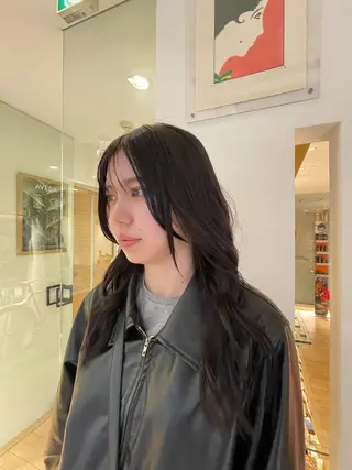 ロング 林 季香のヘアスタイル