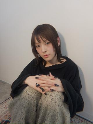 ミディアム 村上 恋愛のヘアスタイル