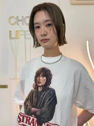 ショート イシイ モエカのヘアスタイル