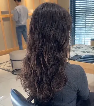 ロング パーマ 艶髪/ボブモデル 募集🫧Terukaのヘアスタイル