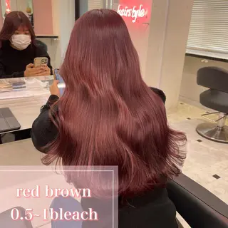 ロング カラー ヘアアレンジ ピンク・ベージュ🩰 カラー🫧とらのヘアスタイル