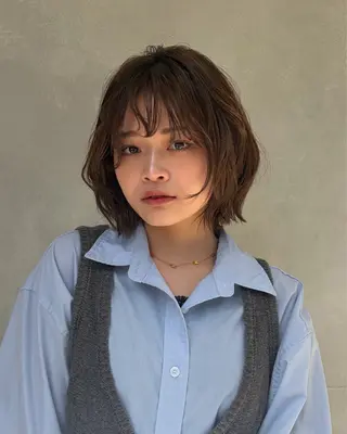 ショート カラー 🎀Wカラー/ピンク /ベージュ🎀ゆらのヘアスタイル