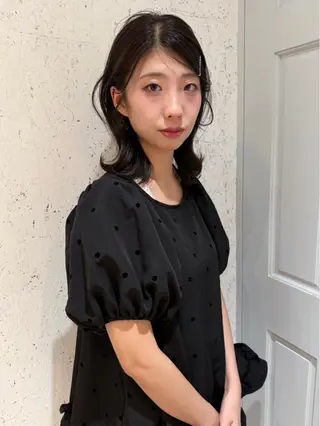 ミディアム カラー mai / linoah˚✧のヘアスタイル