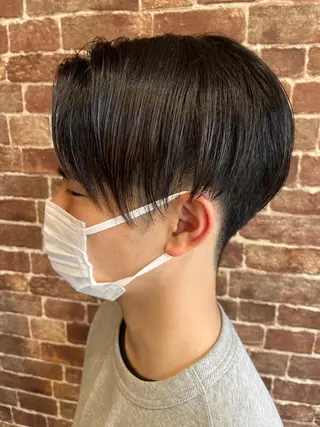 ショート カラー パーマ ヘアアレンジ メンズ キッズ ネイル マツエク・マツパ アイブロウ 久木原 ゆりのヘアスタイル