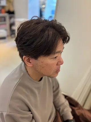 メンズ lachiq R+ カイトのヘアスタイル