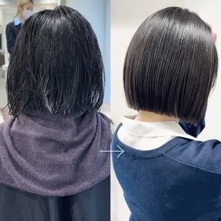 ショート パーマ ヘアアレンジ KONOMI スタイリストのヘアスタイル