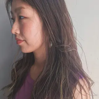 ロング カラー 山中 直輝のヘアスタイル