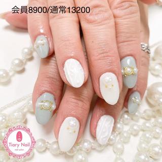 ネイル 💗🪽Tiary Nail🪽💗のネイルデザイン