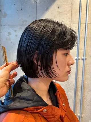 ショート 朝が楽になるパーマ /ミリヤのヘアスタイル