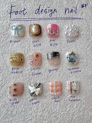 ネイル nail salon e'mu💐のネイルデザイン