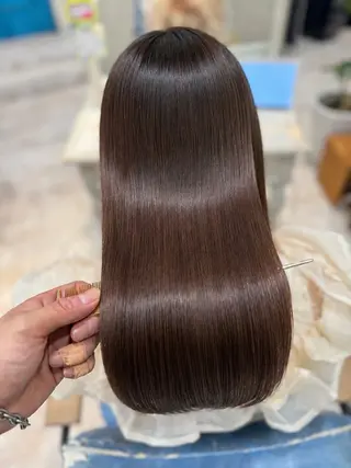ロング 店長✨レイヤー✖️ 髪質改善✖️韓国ヘアのヘアスタイル
