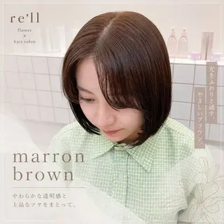 カラー 🌹花屋併設🌹 横山 洋幸のヘアスタイル