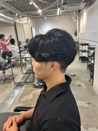 パーマ メンズ メンズ清潔感のプロ 💈メンズパーマ藤田のヘアスタイル