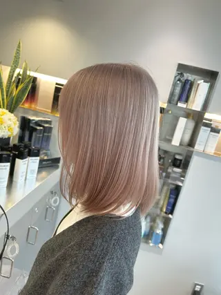 ミディアム 小柳 駿のヘアスタイル