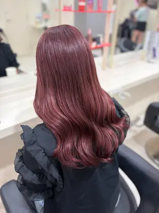 カラー 暖色ガーリーヘア🎀 MEARI🩰のヘアスタイル