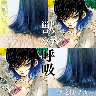 ロング カラー ヘアアレンジ メンズスタイル ly本厚木のヘアスタイル