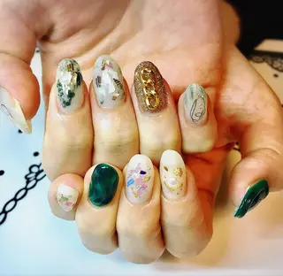 ネイル nailist cocoのネイルデザイン