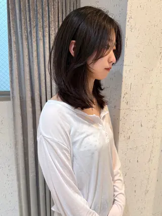 ミディアム カラー mai / linoah˚✧のヘアスタイル