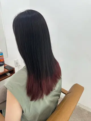 カラー 🍃 𝙍𝙀𝙉𝘼のヘアスタイル