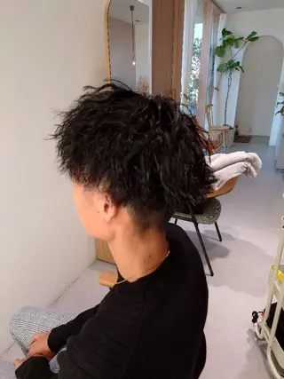 ショート ナカヤマ ヒロトのヘアスタイル