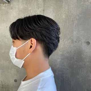 パーマ メンズ もりたみかこ 美容師お休み中のヘアスタイル