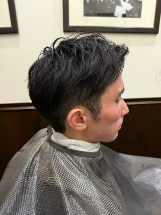 ショート メンズ 長谷川 杏花のヘアスタイル