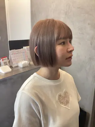 ショート ダブルカラー /まつ毛パーマ🎀のヘアスタイル