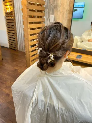 ミディアム ヘアアレンジ Luzir⭐︎ GEN⭐︎のヘアスタイル